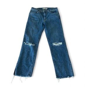 Classic Blue Straight Leg Women's Jeans